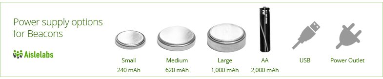 battery types for ibeacon button cell lithium ion